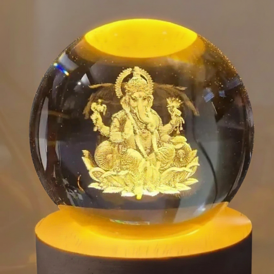 Ganesh Crystal LED Lamp